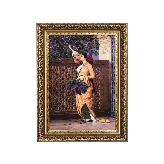 Osman Hamdi Bey- Leylak Toplayan Kız Tablosu-1881