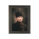 Siyah Çerçeveli Atatürk'ün, Müze Tablosu