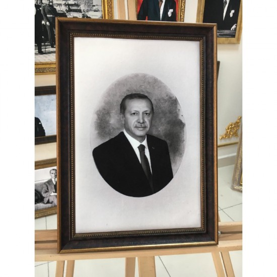 Cumhurbaşkanı Erdoğan'ın Portresi