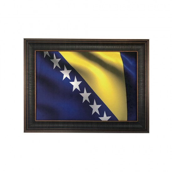 İpek Kadife Bosna Hersek Bayrağı