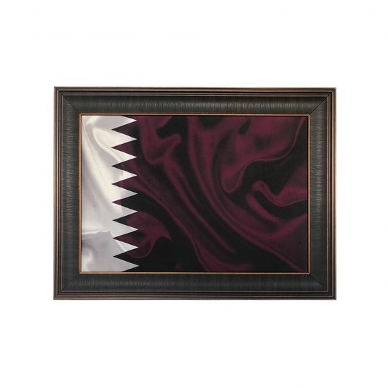 İpek Kadife Katar Bayrağı